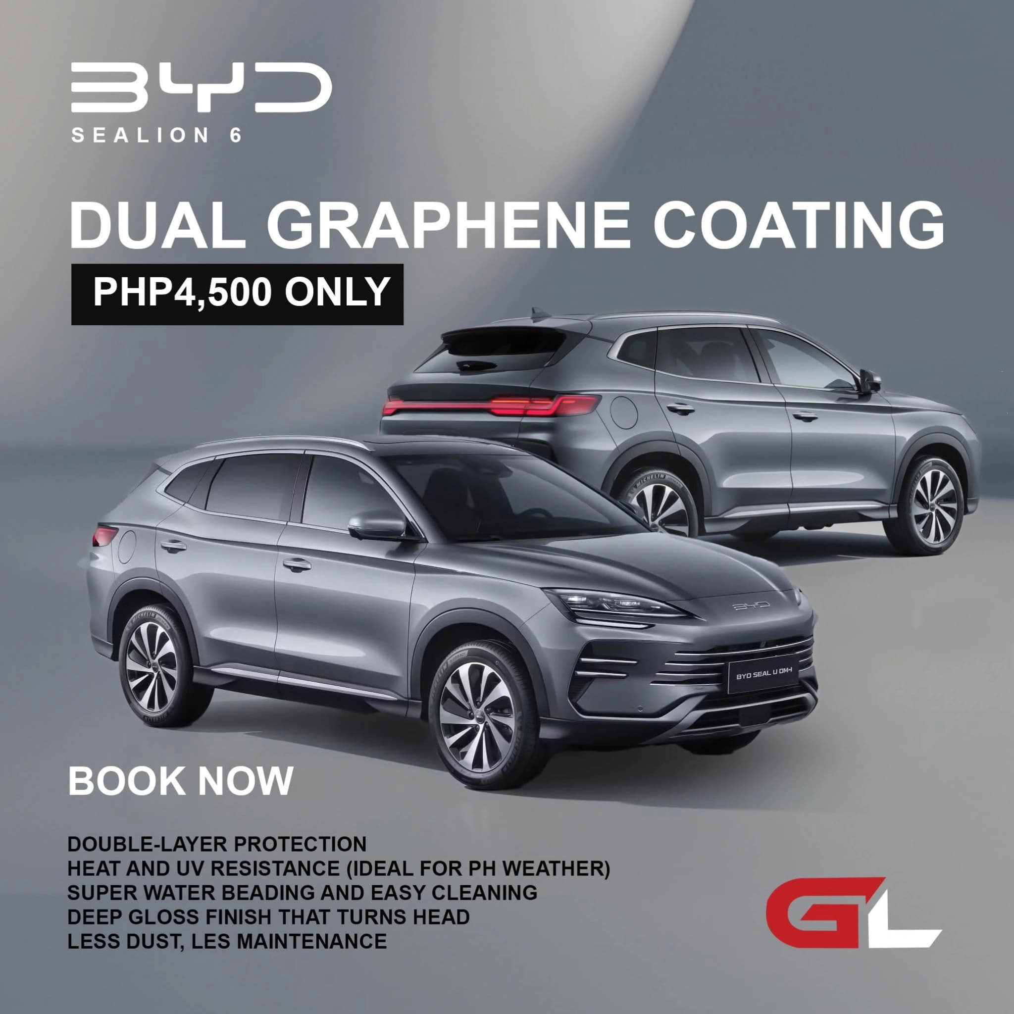 dual graphene coating byd sealion 6 promo