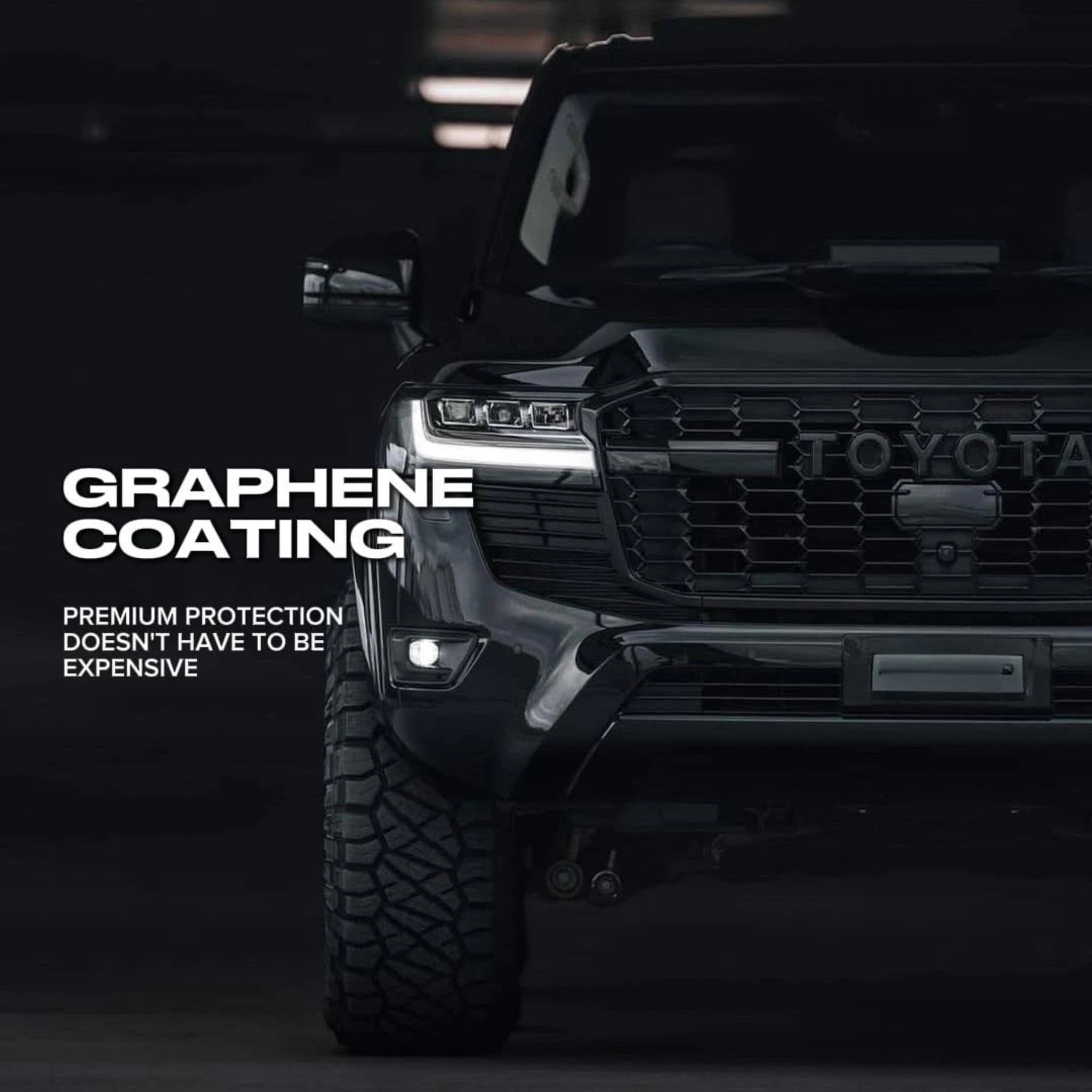 graphene coating toyota pickup promo